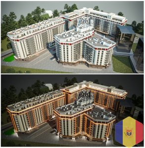 Двухкомнатная квартира, 60 квадратных метров, Дурлешты, Кишинёв