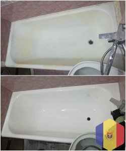 Покраска ванн по всей молдове