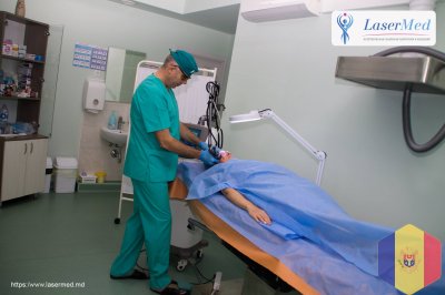 Tratament cu laser regenerarea pielii si eliminarea ridurilor in cabinetul de chirurgie laser “Laser