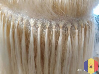 Корекция наращивания волос горячий метод