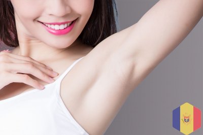 Лечение гипергидроза (потливости) подмышек лазером в Молдове!