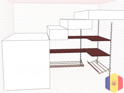 Полки для дома. Нестандартная планировка