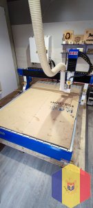 Новый фрезерный станок ANC-1318 CNC Router with Rotary-200 and Double Dust collector.