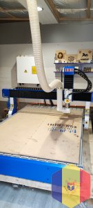 Новый фрезерный станок ANC-1318 CNC Router with Rotary-200 and Double Dust collector.