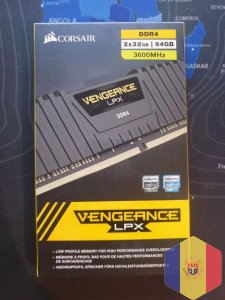 DDR4 3600 Mhz Corsair Vengeance LPX 2x32Гб=64Гб