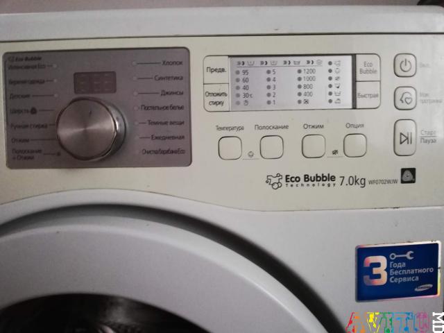 Продаю стиральную машинку Самсунг екобабл на 7 кг